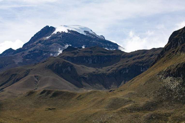 volcan tolima Trek au parc los nevados randonnée colombie