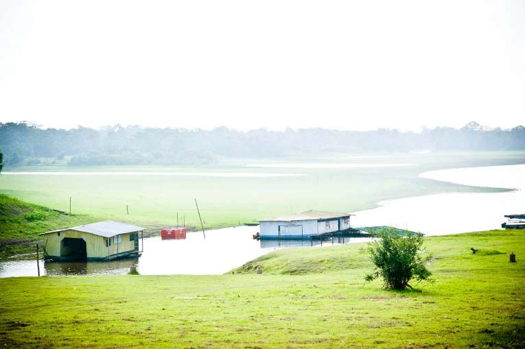 Lago Tarapoto à Puerto Nariño en Amazonie colombienne