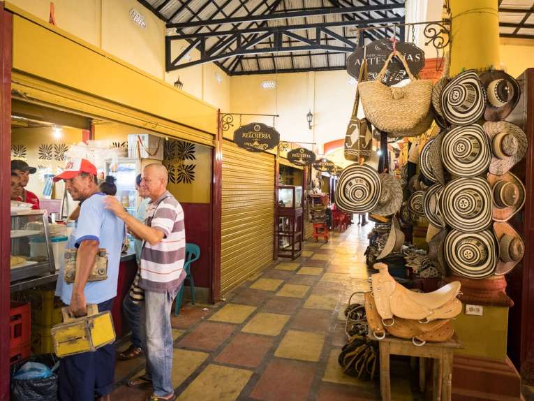 marché public de lorica village patrimoine de la Colombie