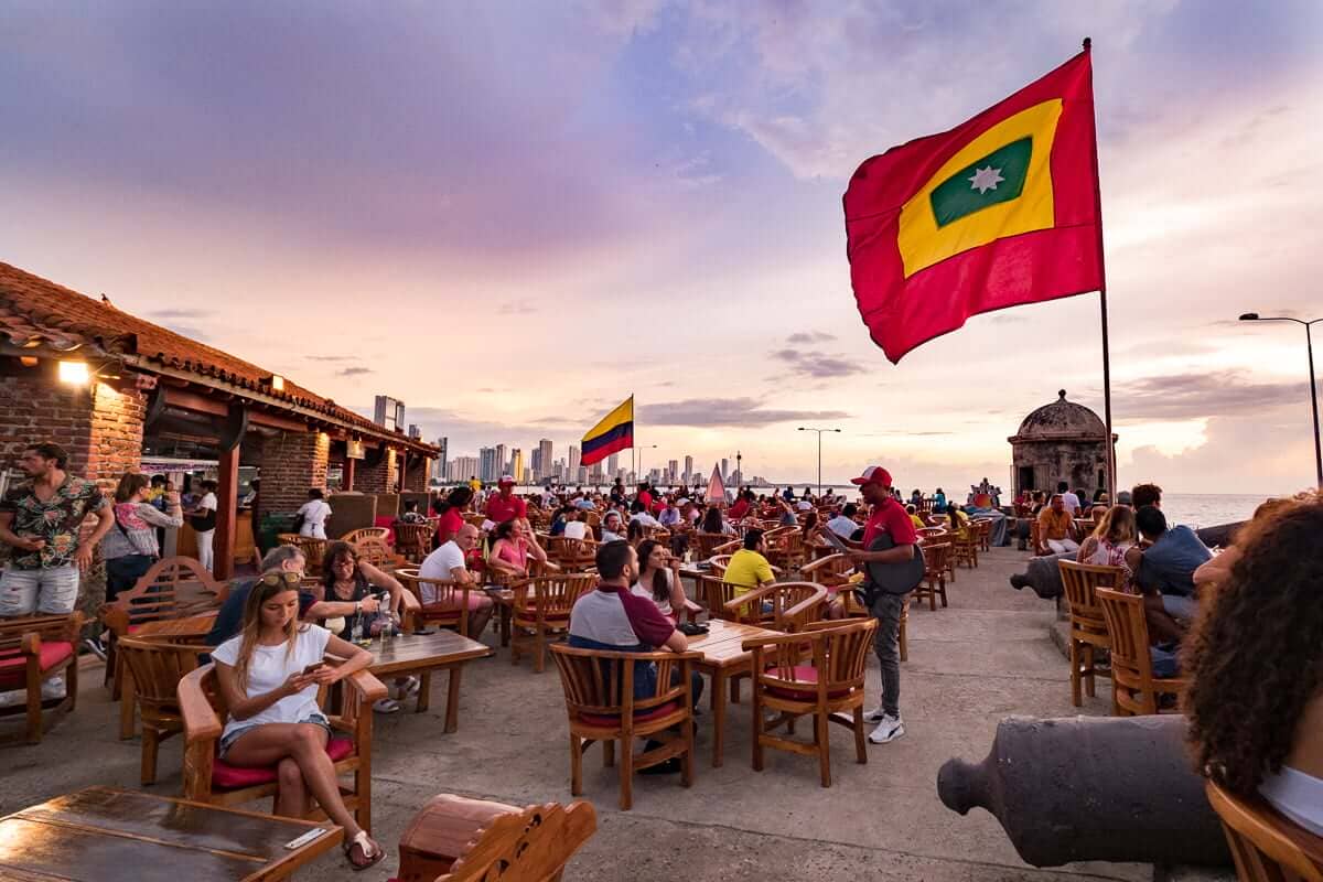 Que faire à Carthagène des indes : Café del mar, visiter Cartagena 2022