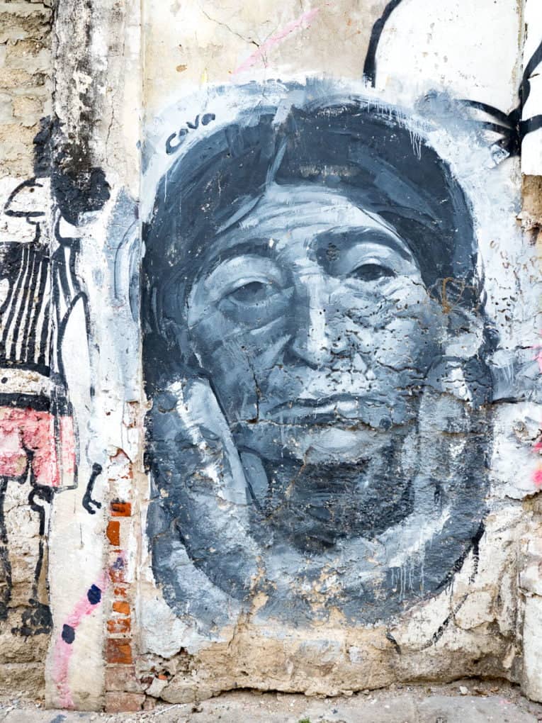 Street art à Getsemani, quartier historique de Carthagène en Colombie