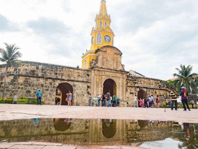 Que faire à Carthagène des indes : La torre del reloj, visiter Cartagena 2022
