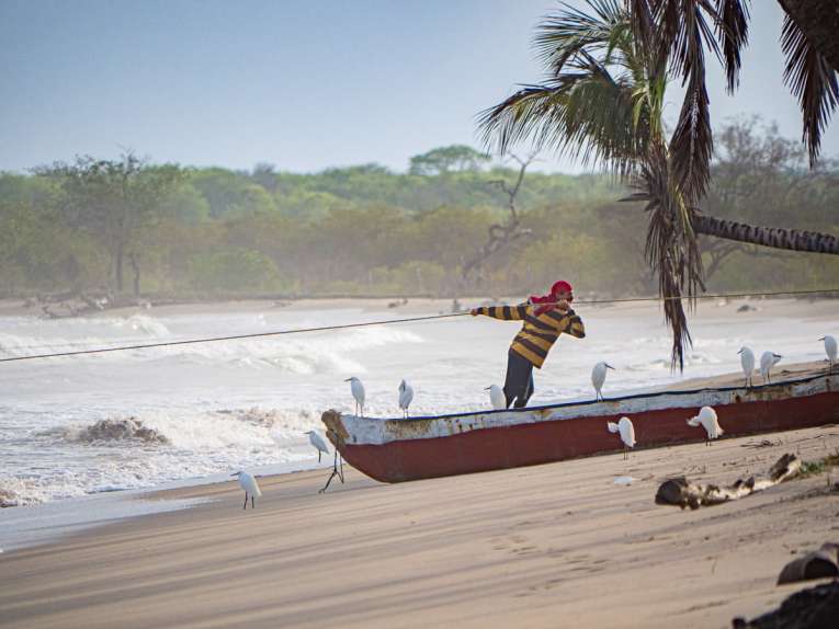 rencontrer les pêcheurs à punta de los remedios, la guajira en colombie