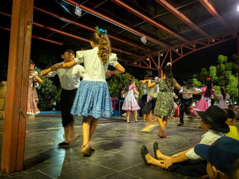 Joropo, danse traditionnelle à San Luis de Palenque, Casanare en Colombie