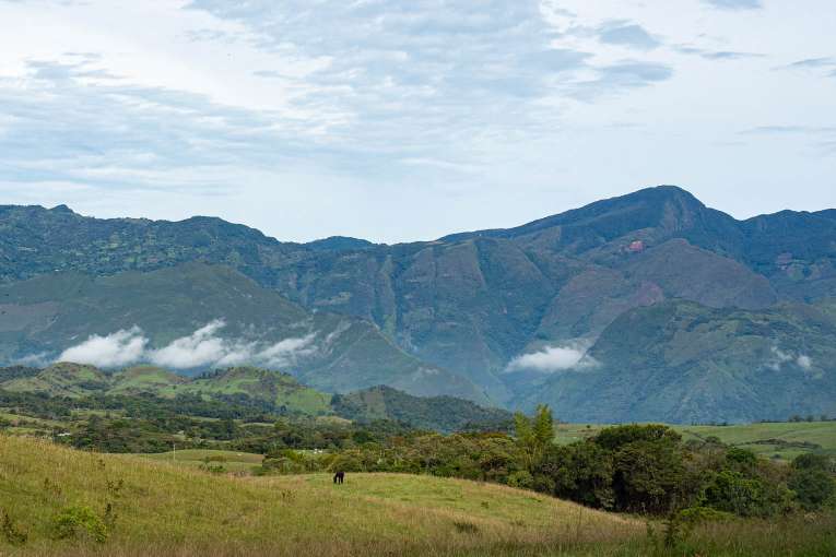 Las Gachas, bassins naturels dans le Santander en Colombie