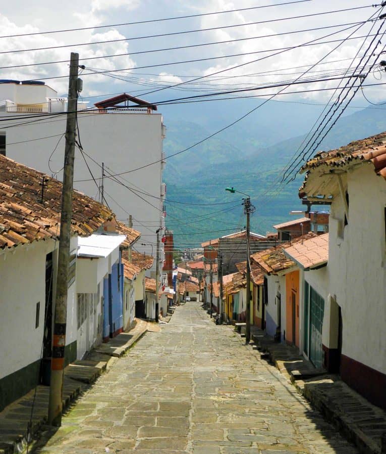 Socorro, village proche de San Gil dans le Santander en Colombie
