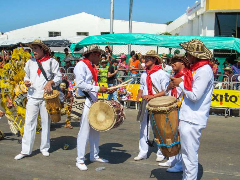 Les tambours de la cumbia colombienne