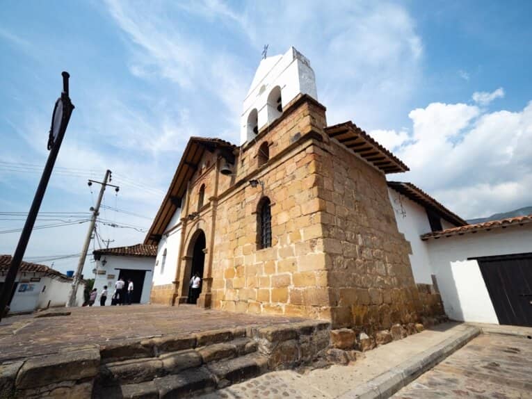Petite chapelle de la Nieves à Giron en Colombie