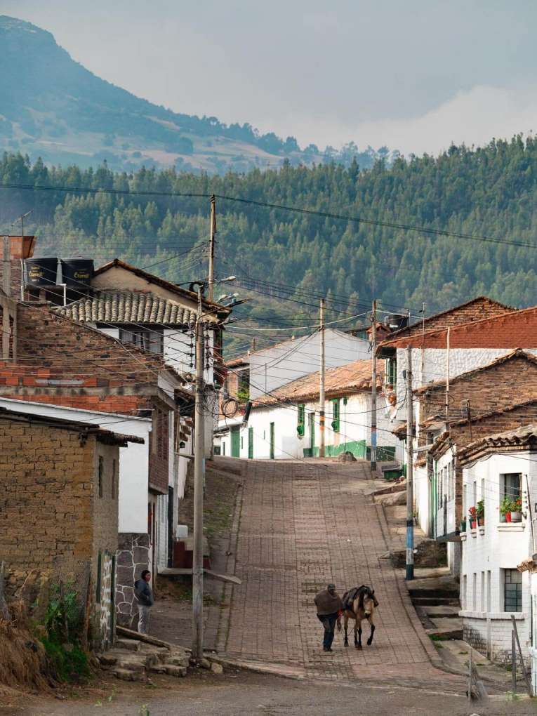 village de Mongui Boyaca