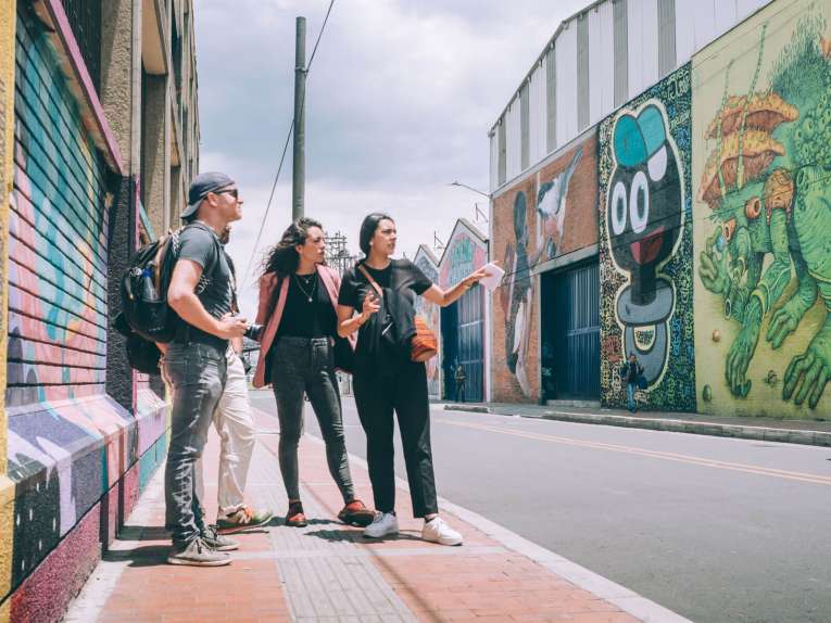 BogotArt Graffiti Tour, visite guidée en français du Street art