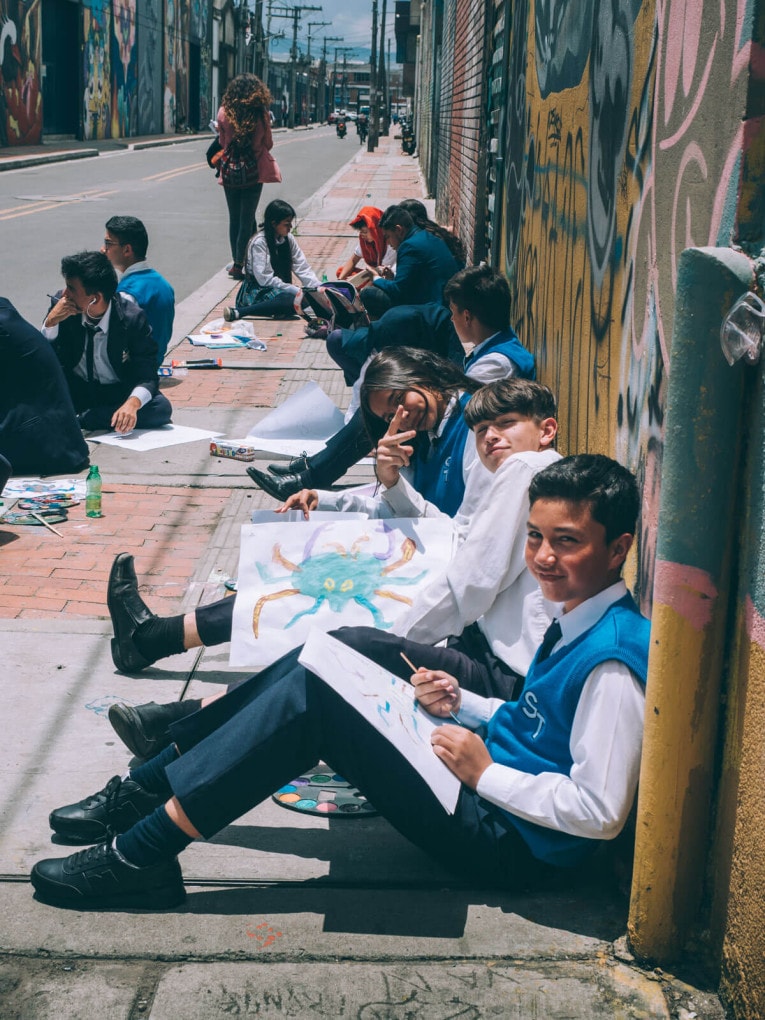 BogotArt Graffiti Tour, visite guidée en français du Street art à Bogota en Colombie