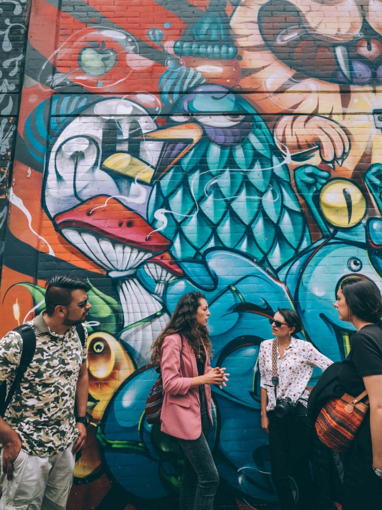 BogotArt Graffiti Tour, visite guidée en français du Street art à Bogota en Colombie