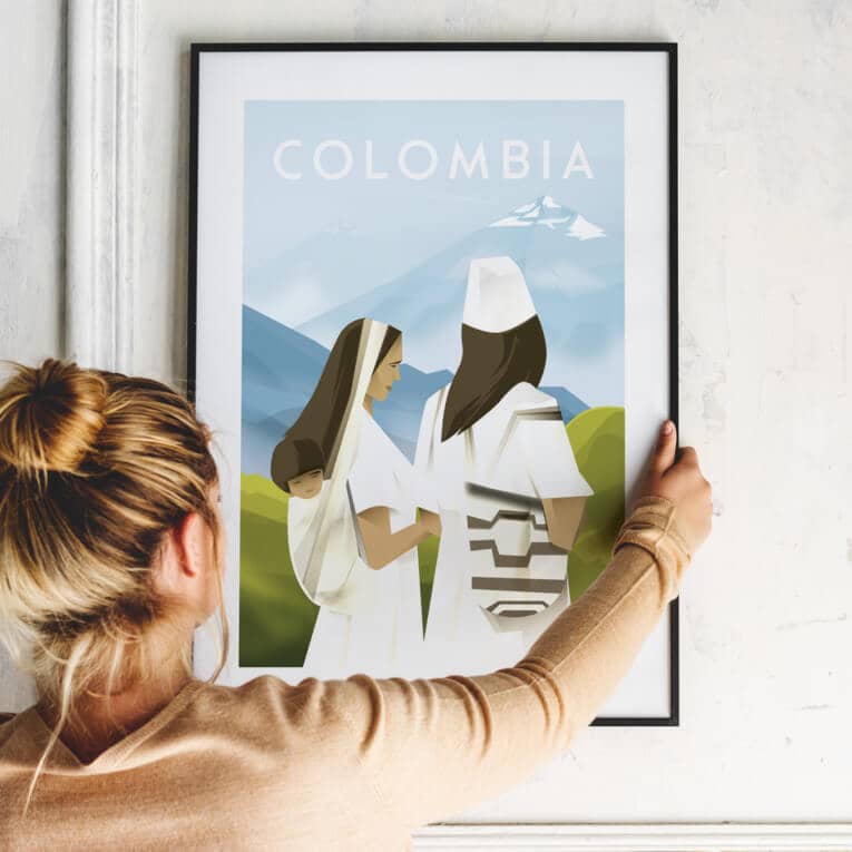 Affiches et Travel Posters Colombie
