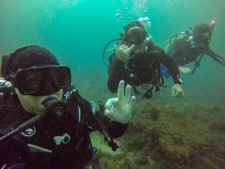 Plongée sous-marine à Arusi, côte pacifique de Colombie