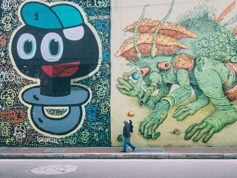 Distrito Graffiti, le nouveau quartier street art à Bogota