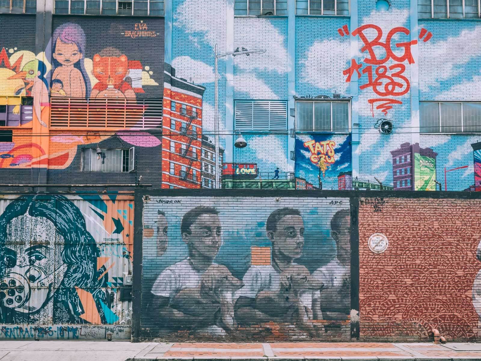 Histoire du street art à Bogota