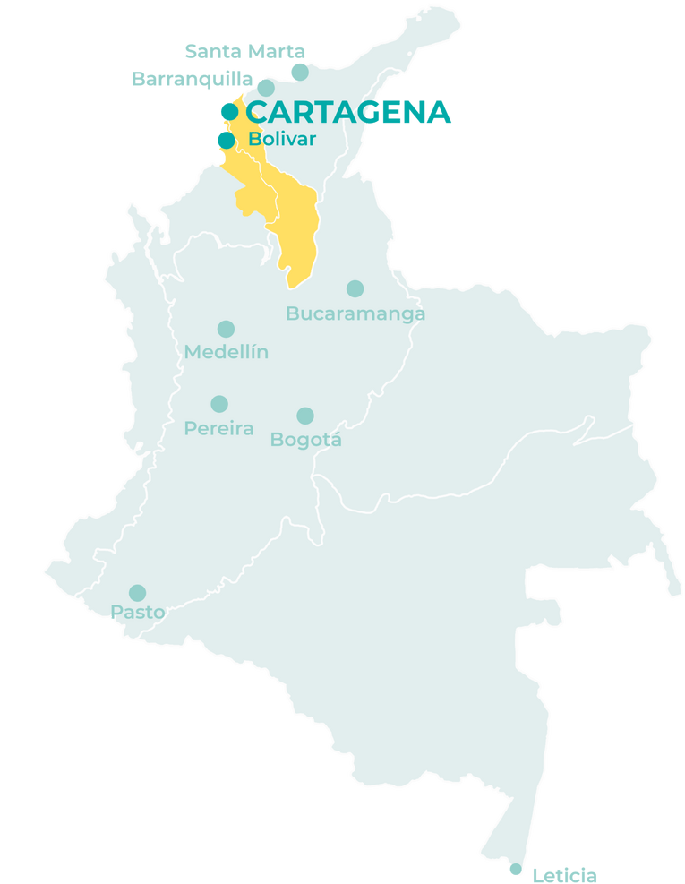 Quelle météo à Carthagène en Colombie, climat, température et saisons